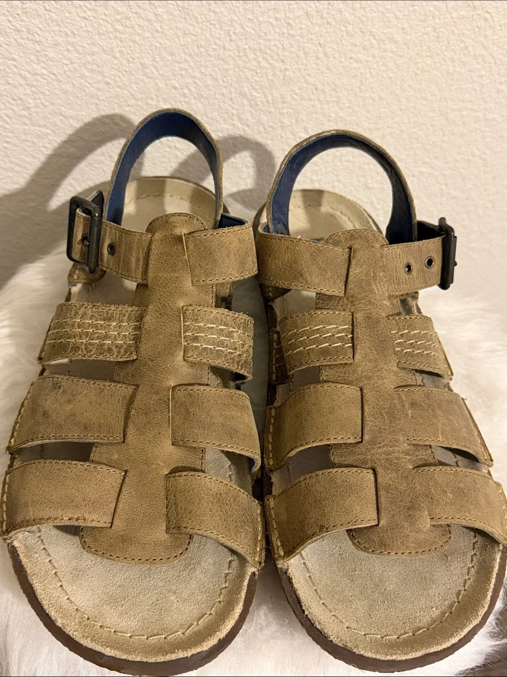 Kickers Men’s Fisherman Leather Sandals